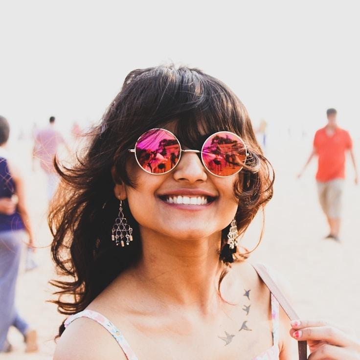 Portrait of Mina Rossetti, group coordinator and fusion cooking expert